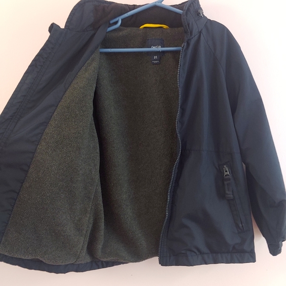 (2/$20) Gap Kids blue windbreaker jacket size small (6-7) - Picture 3 of 9